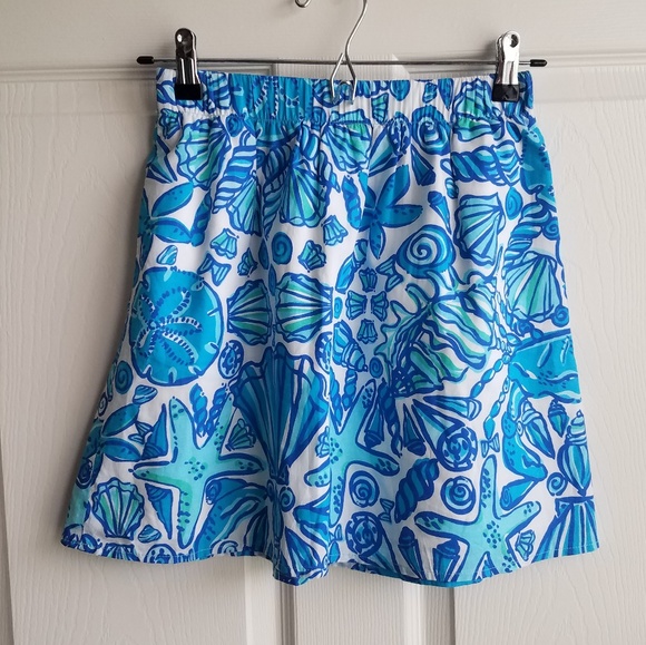 Lilly Pulitzer Dresses & Skirts - Lilly Pulitzer Shorely Blue Briar Skirt Size XS
